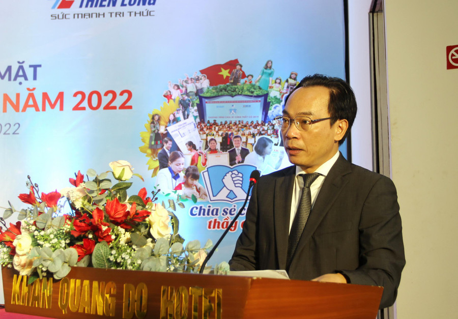 Thứ trưởng Hoàng Minh Sơn phát biểu tại chương trình.