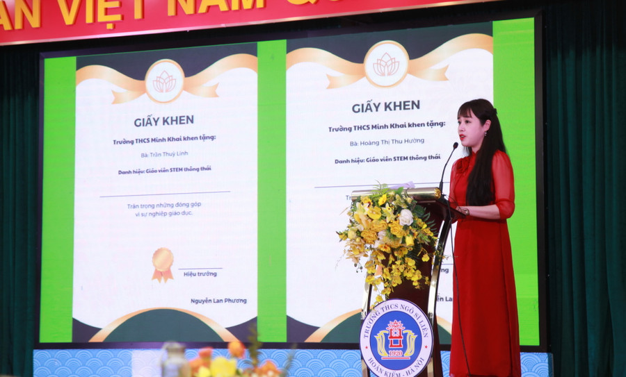 Tham luận của cô Nguyễn Lan Phương - Hiệu trưởng Trường THCS Minh Khai, quận Hai Bà Trưng. Tham luận của cô Nguyễn Lan Phương - Hiệu trưởng Trường THCS Minh Khai, quận Hai Bà Trưng.