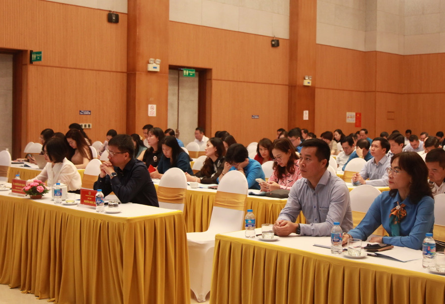 Các đại biểu dự hội nghị.