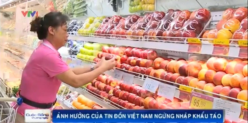 Việt Nam vẫn nhập khẩu táo 