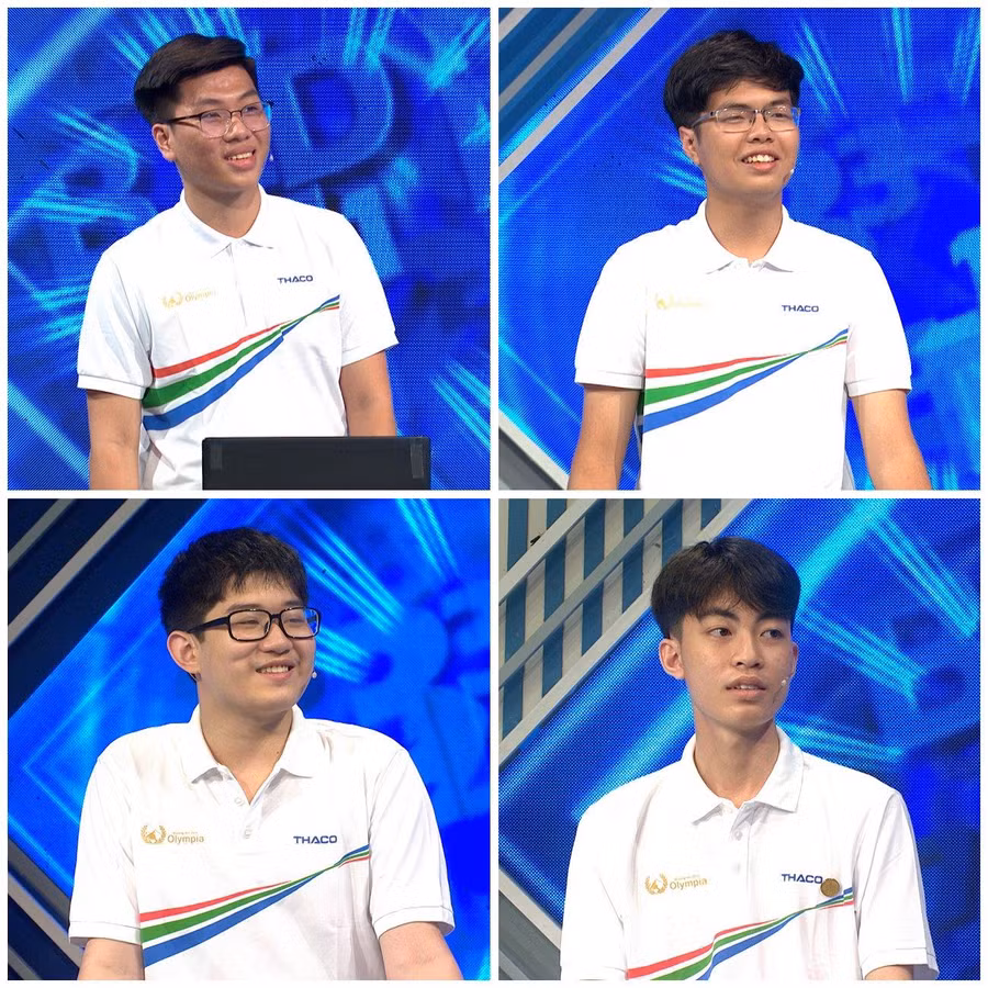 Các thí sinh tham dự cuộc thi quý