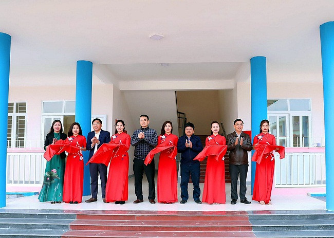 Nghi thức khánh thành trường mầm non thị trấn Thạch Hà Nghi thức khánh thành trường mầm non thị trấn Thạch Hà