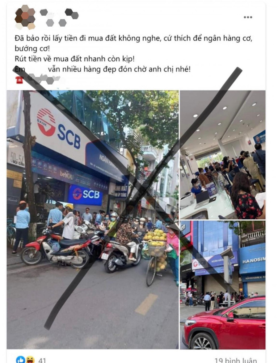 Bài đăng trên facebook cá nhân của T.H.Q.