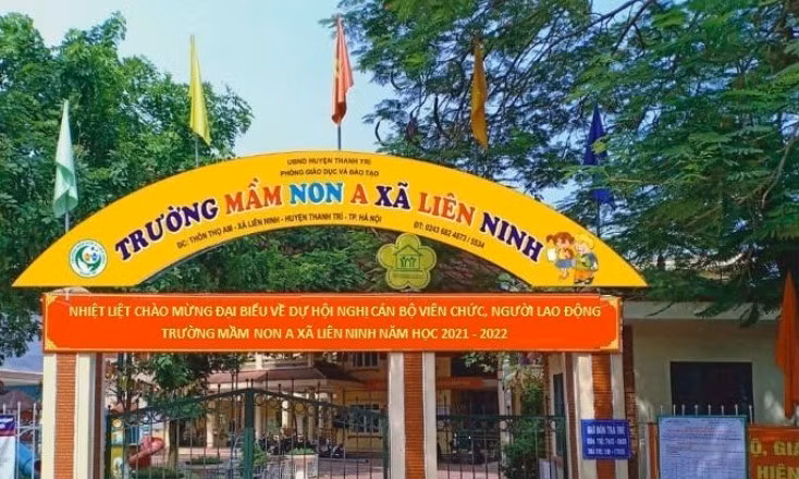 Trường mầm non A xã Liên Ninh (huyện Thanh Trì) được công nhận đạt chuẩn quốc gia mức độ 2