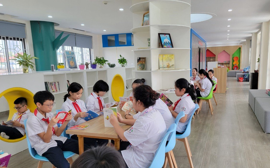 Thư viện Trường THCS Thành Công.