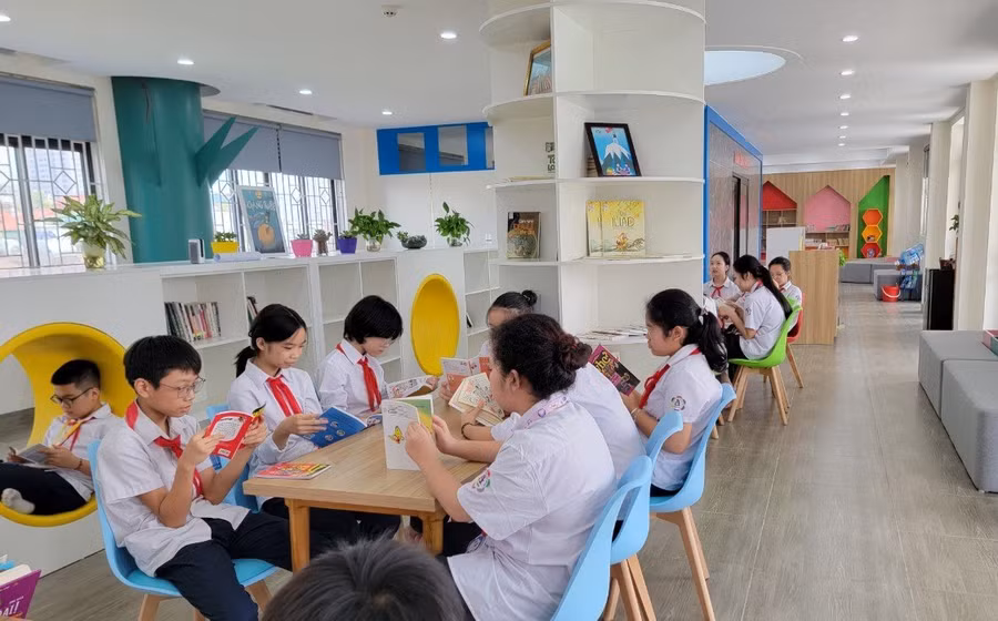 Thư viện Trường THCS Thành Công.