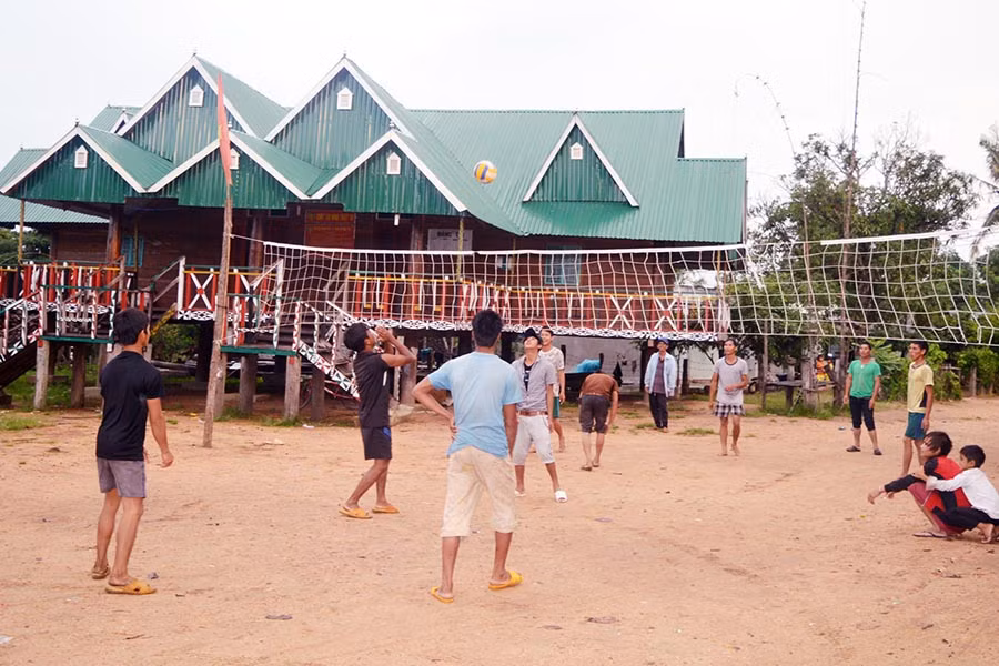 Thực hiện Chương trình 135, các xã vùng sâu của huyện Kông Chro đang ngày càng khởi sắc. Ảnh: Báo Gia Lai