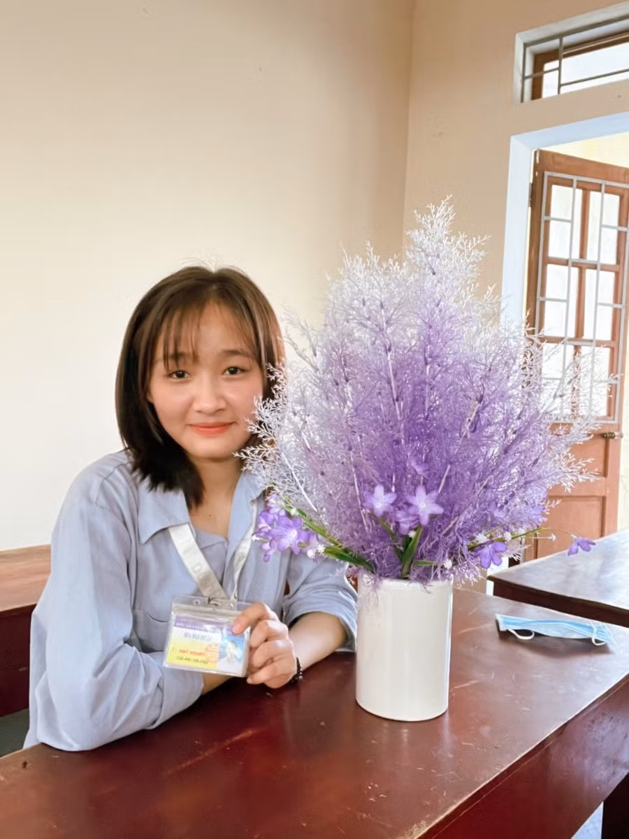 Võ Thị Kim Anh cựu học sinh chuyên Toán Trường THPT Chuyên Hà Tĩnh. Ảnh NVCC.