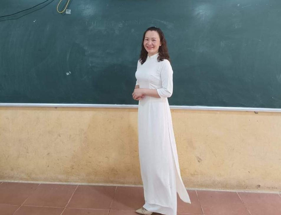 Bà Hoàng Thị Huệ, cán bộ văn hóa xã Tri Lễ, huyện Văn Quan, tỉnh Lạng Sơn, giáo viên dạy lớp xóa mù chữ. Ảnh NVCC. Bà Hoàng Thị Huệ, cán bộ văn hóa xã Tri Lễ, huyện Văn Quan, tỉnh Lạng Sơn, giáo viên dạy lớp xóa mù chữ. Ảnh NVCC.