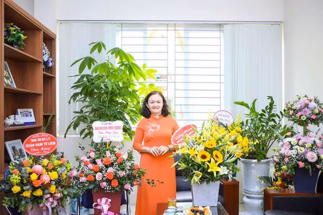 Cô Lan nhận được sự tin yêu của học sinh và các phụ huynh