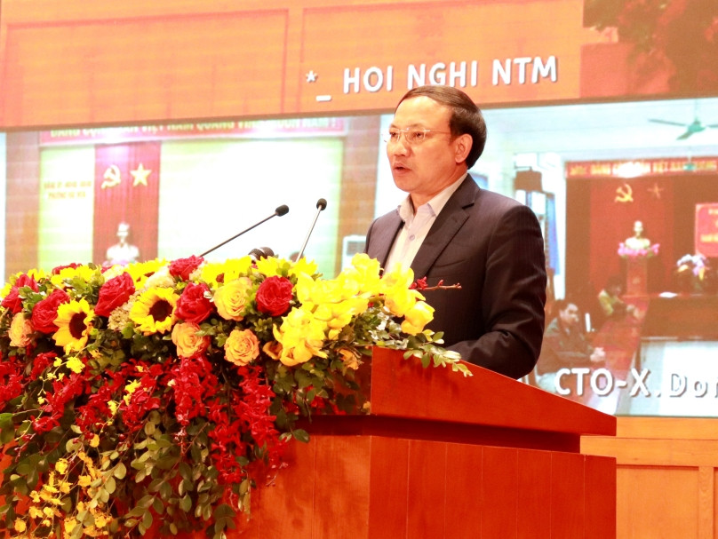 Ông Nguyễn Xuân Ký, Bí thư Tỉnh ủy, Chủ tịch HĐND tỉnh Quảng Ninh phát biểu tại hội nghị. Ông Nguyễn Xuân Ký, Bí thư Tỉnh ủy, Chủ tịch HĐND tỉnh Quảng Ninh phát biểu tại hội nghị.
