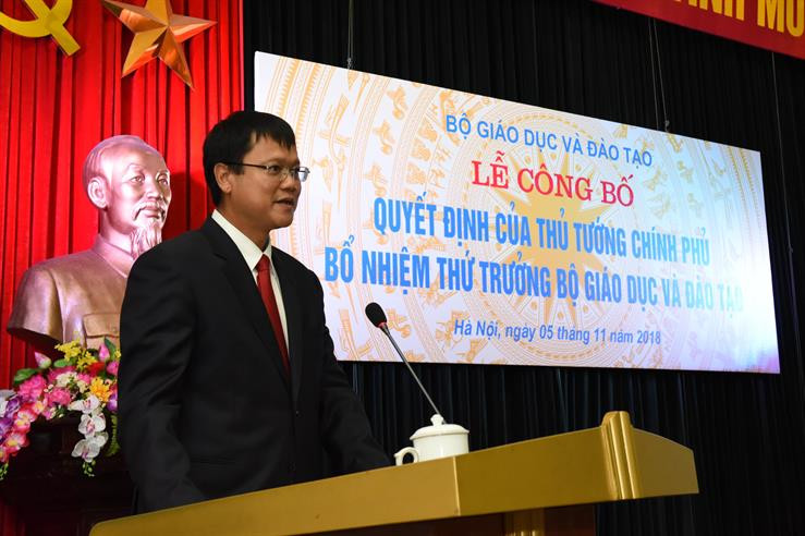 Thứ trưởng Bộ GD&ĐT Lê Hải An