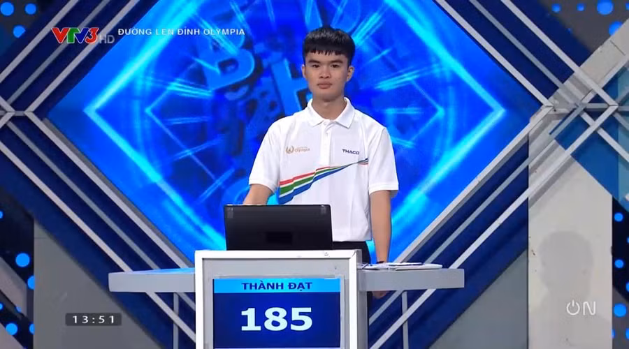 Phan Thành Đạt là thí sinh xuất sắc nhất.