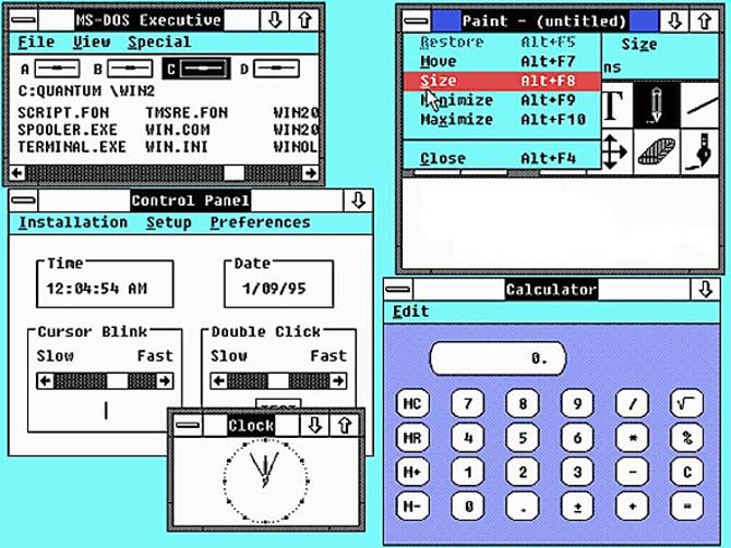 Lịch sử hệ điều hành Windows qua từng phiên bản ảnh 2 Lịch sử 30 năm phát triển của Windows