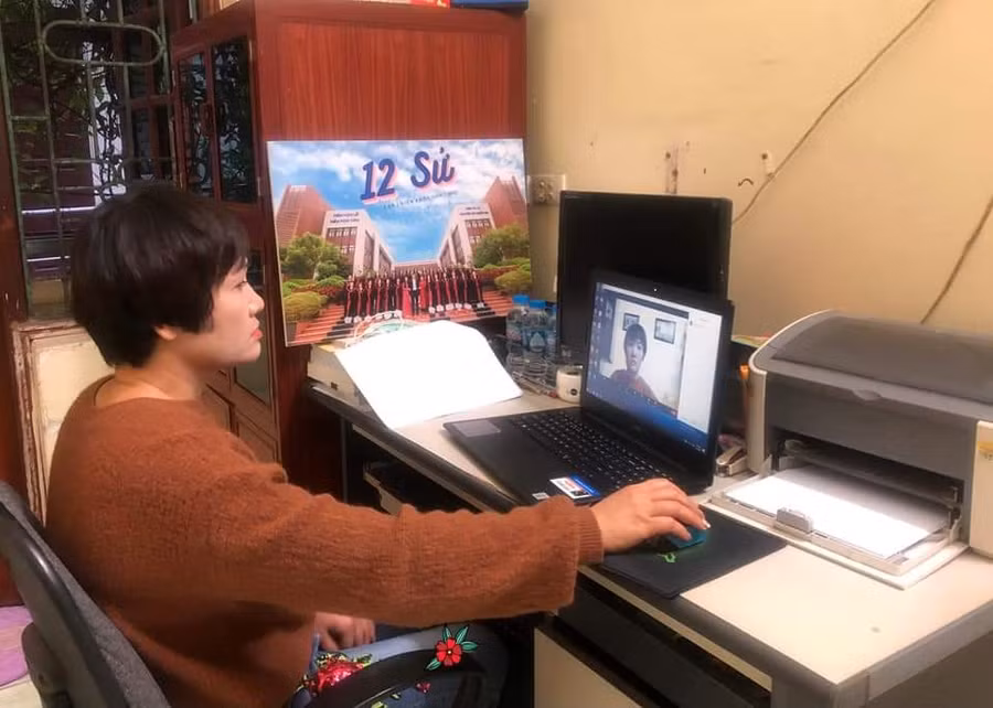 Bắc Ninh khuyến khích giáo viên xây dựng bài giảng online.