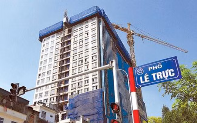Công trình số 8B Lê Trực: UBND Hà Nội chỉ đạo quận Ba Đình xử lý dứt điểm