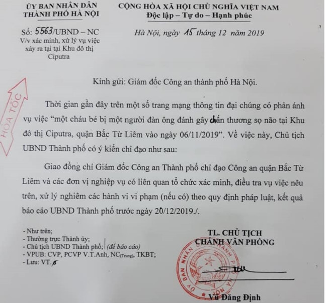 Trước đó, UBND TP Hà Nội đã ra văn bản chỉ đạo về sự việc. Trước đó, UBND TP Hà Nội đã ra văn bản chỉ đạo về sự việc.