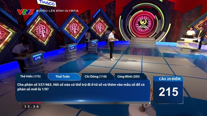 Thái Tuấn đã lội ngược dòng ngoạn mục để giành vòng nguyệt quế.