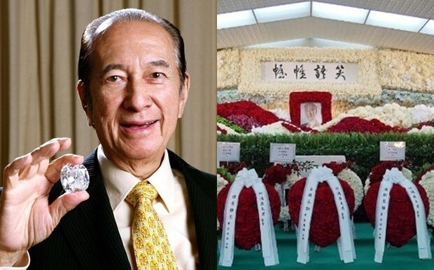 Đám tang ông "trùm sòng bạc" Macau kéo dài trong 3 ngày. Đám tang ông "trùm sòng bạc" Macau kéo dài trong 3 ngày.