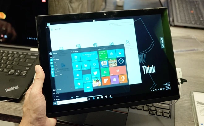 Lenovo X1 Tablet - máy tính bảng tùy biến laptop, máy chiếu