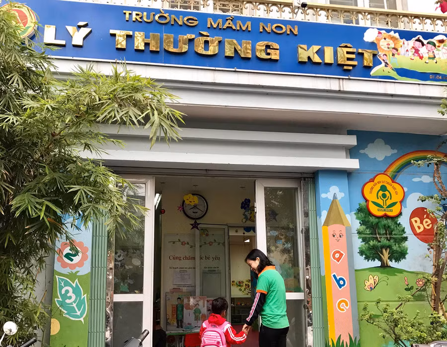 Trường mầm non Lý Thường Kiệt vẫn hoạt động bình thường trong thời gian diễn ra Hội nghị thượng đỉnh Mỹ Triều