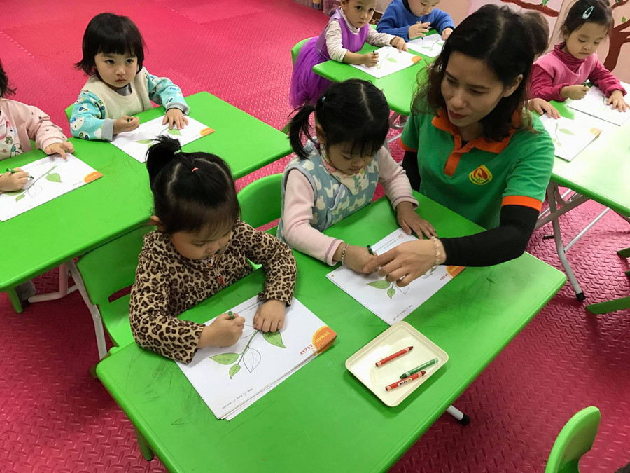 Trường học đối diện khách sạn phái đoàn Triều Tiên lưu trú vẫn mở cửa đón HS ảnh 18 Trường học đối diện khách sạn phái đoàn Triều Tiên lưu trú vẫn mở cửa đón HS ảnh 18