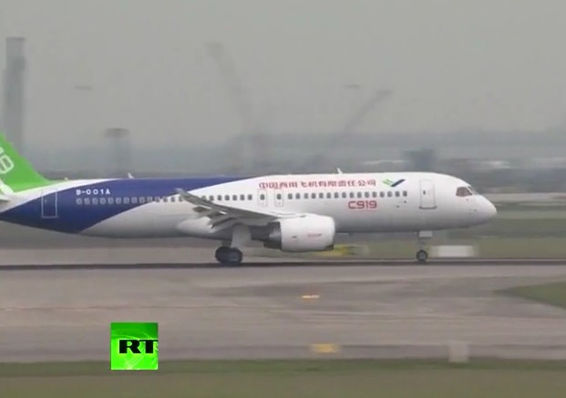 Máy bay Trung Quốc chuẩn bị cạnh tranh với Boeing và Airbus