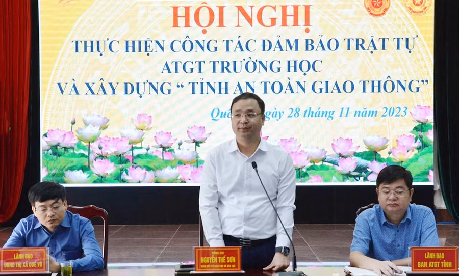 Bắc Ninh kiểm tra tổ chức giao thông tại nhiều cơ sở giáo dục