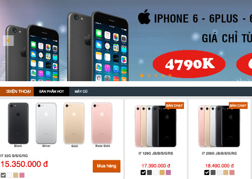 iPhone 6 giá còn hơn 4 triệu đồng ở Việt Nam