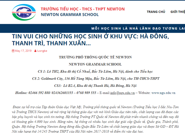 ....và thông tin tuyển sinh đăng tải trên website của trường ghi rõ tuyển sinh cho cơ sở 3. ....và thông tin tuyển sinh đăng tải trên website của trường ghi rõ tuyển sinh cho cơ sở 3.