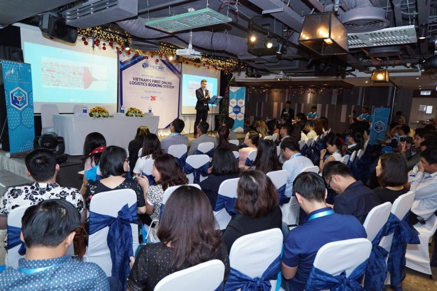 Quang cảnh lễ ra mắt Hệ thống Booking Logistics