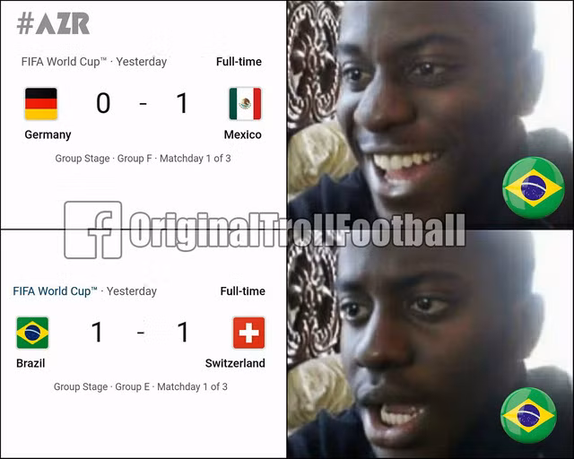 Đương kim vô địch World Cup “thất thủ”, dân mạng chế ảnh ngập tràn Facebook ảnh 4