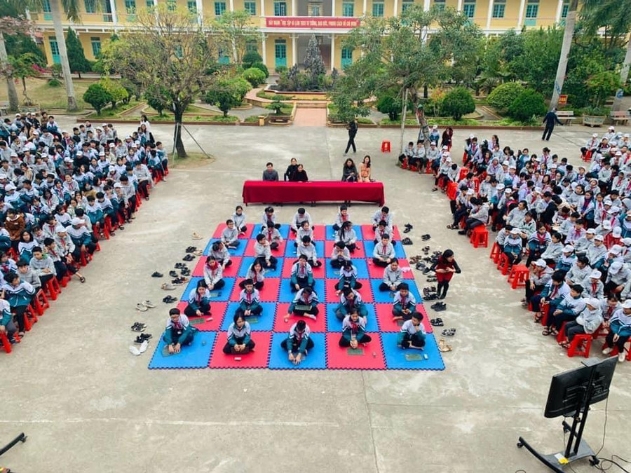 Nhiều hoạt động thi đua dạy và học bổ ích của trường THCS Xuân Trường.