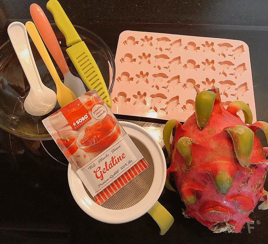 Cách làm kẹo chip chip hoa quả thơm ngon, mềm tan, bé dưới 1 tuổi cũng ăn được ảnh 2