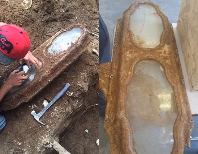 Quan tài của bé gái được tìm thấy sau gần 150 năm.