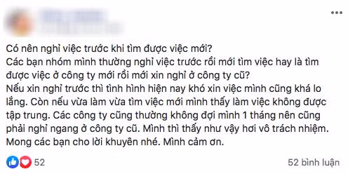 Thắc mắc của cô nàng công sở này là nỗi niềm của không ít người.