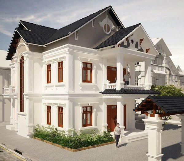 Các mẫu biệt thự 2 tầng đẹp mỹ mãn, có tiền nhất định phải xây ngay ảnh 14