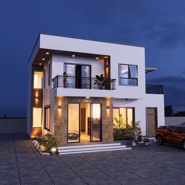 Vì diện tích sử dụng eo hẹp hơn nên hãy tận dụng những khoảng tường trống và biến chúng thành cửa sổ để nhà bạn lúc nào cũng thông thoáng nhé.