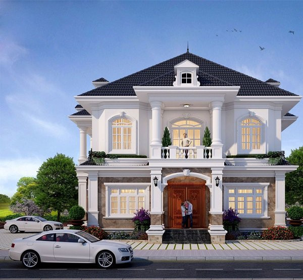 Biệt thự kiểu Pháp luôn là mẫu biệt thự chiếm cảm tình hàng đầu trong giới thiết kế nhà ở. Biệt thự kiểu Pháp luôn là mẫu biệt thự chiếm cảm tình hàng đầu trong giới thiết kế nhà ở.