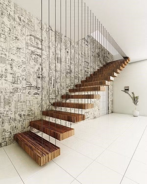 Tuy gỗ là chất liệu truyền thống nhưng chỉ cần một chút sáng tạo, ngôi nhà của bạn sẽ trở nên độc đáo và mới lạ hơn đó.