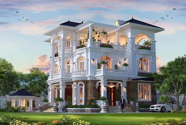 Đường nét tinh xảo với hoa văn uốn lượn mềm mại cũng là điểm cộng lý tưởng giúp ngôi nhà trở nên nổi bật và thu hút hơn. Đường nét tinh xảo với hoa văn uốn lượn mềm mại cũng là điểm cộng lý tưởng giúp ngôi nhà trở nên nổi bật và thu hút hơn.