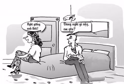 Truyện cười hay: Đàn ông đúng là giống nhau như đúc - 5