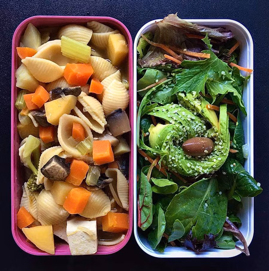 Du học nhưng vẫn chăm chỉ mang cơm đến trường, 9X khoe cơm chay đủ màu sắc chỉ 40k - 12