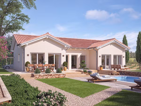 Nhà cấp 4 nông thôn giá rẻ với đầy đủ tiện nghi, chi phí chỉ khoảng 700-800 triệu.