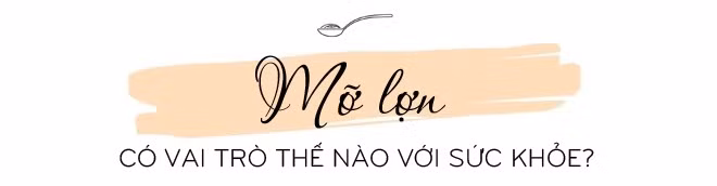 Mỡ lợn nhiều công dụng nhưng người Việt lại bỏ phí: Ăn thế nào để cả nhà hưởng lợi? - 3