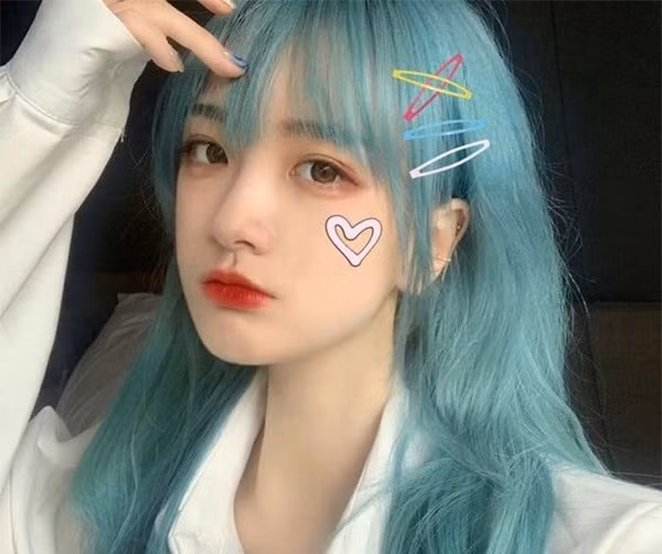 10 kiểu tóc màu xanh rêu đẹp nhất hiện nay phù hợp với mọi làn da - 6