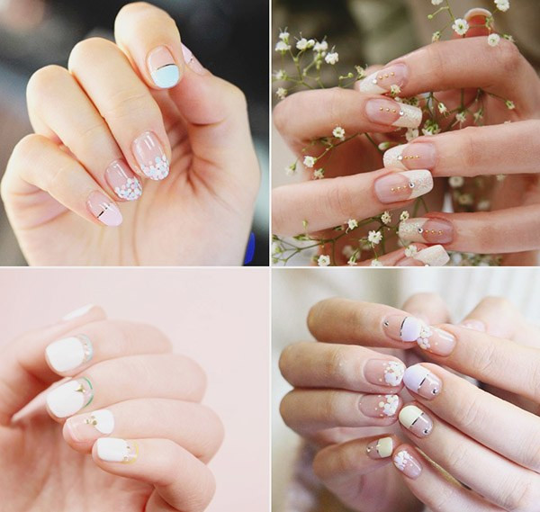 Những mẫu nail giúp cô dâu xinh đẹp trong ngày cưới ảnh 1 Những mẫu nail cô dâu xinh đẹp giúp bạn trở nên lung linh hơn trong ngày cưới - 1