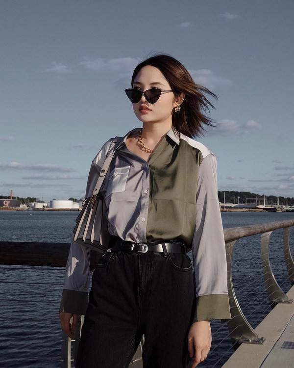 Độ bóng cùng sự nhẹ nhàng của những chiếc áo sơ mi lụa là điều làm "sang hóa" phong cách của các quý cô. 4 loại trang phục dù nàng mua giá rẻ nhưng trông vẫn cứ thời thượng và đắt tiền - 6