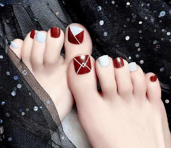Những mẫu nail chân đẹp đơn giản nhẹ nhàng dẫn đầu xu hướng hiện nay - 3