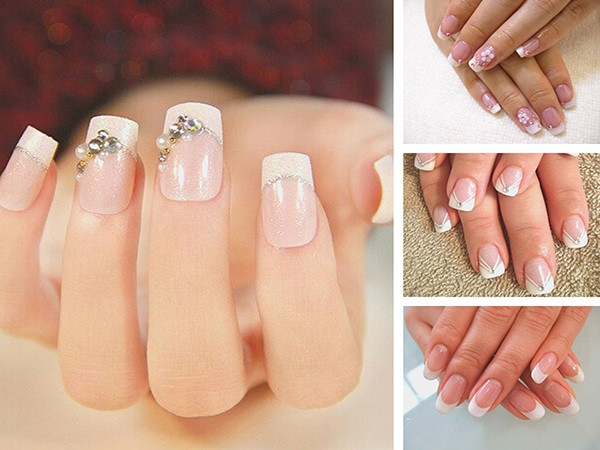 Những mẫu nail cô dâu xinh đẹp giúp bạn trở nên lung linh hơn trong ngày cưới - 4